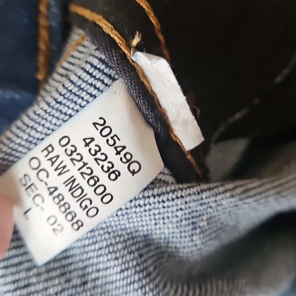 SPANX Women's Dark Blue Straight-Leg Jeans Size L (14-16) - Picture 6 of 10